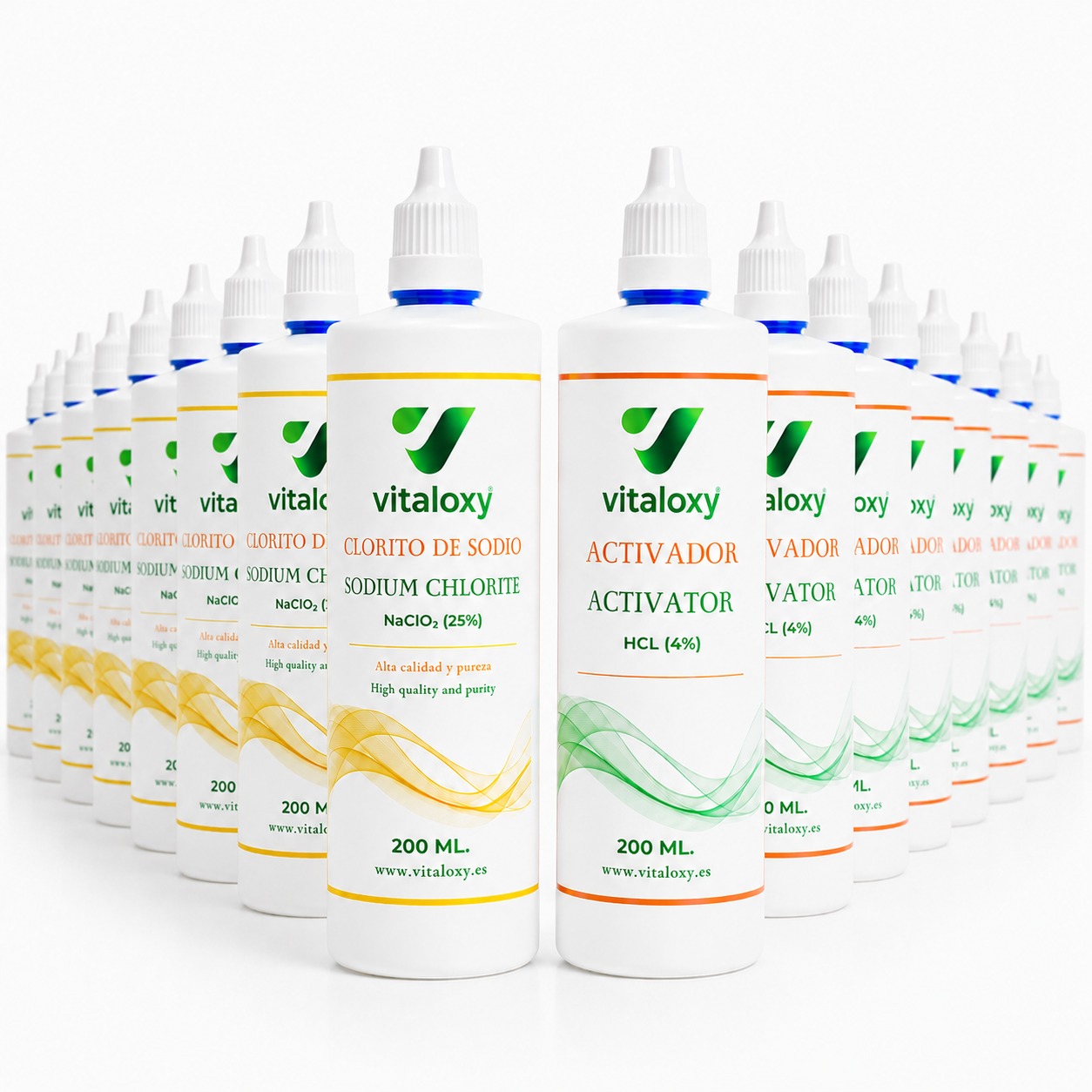 Pack ×10 · Kit 200 ml (20 envases)