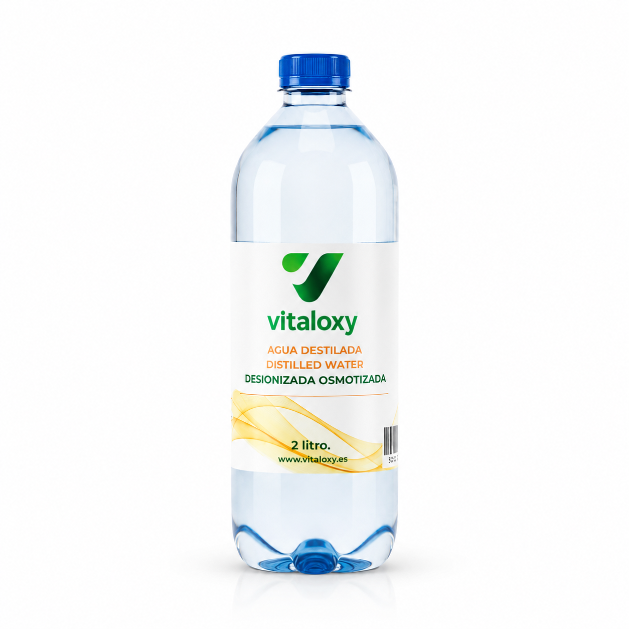 Agua Destilada Desionizada 2 Litros
