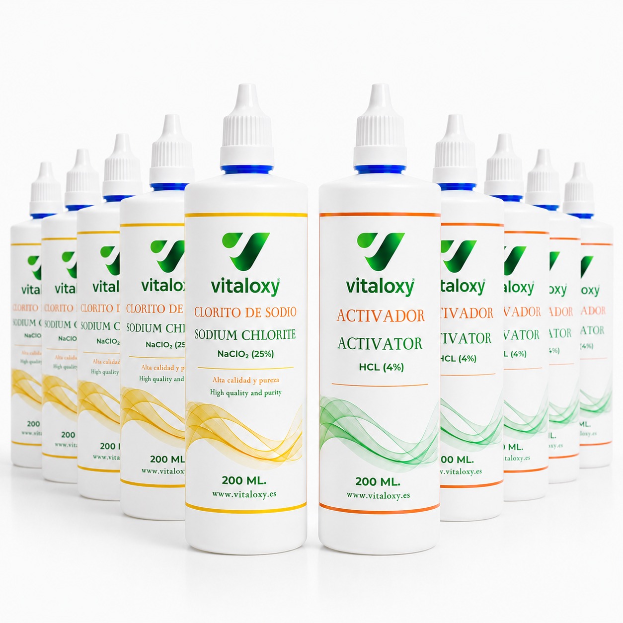 Pack ×5 · Kit 200 ml (10 envases)